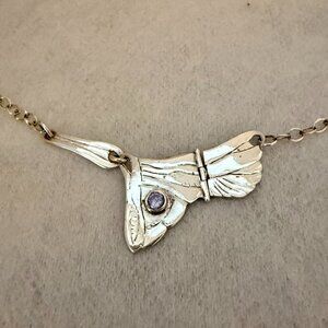 Jim Kelly "Mercury's Wing" Sterling Silver Anklet